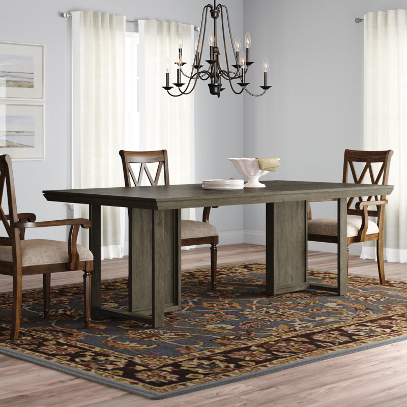 Lark Manor Amanullah Rectangular Dining Table Wayfair